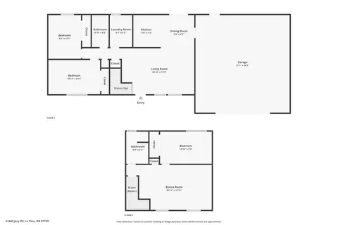 Floorplan - 51440 Jory Rd, La Pine, OR 97739 photo 3 of 3