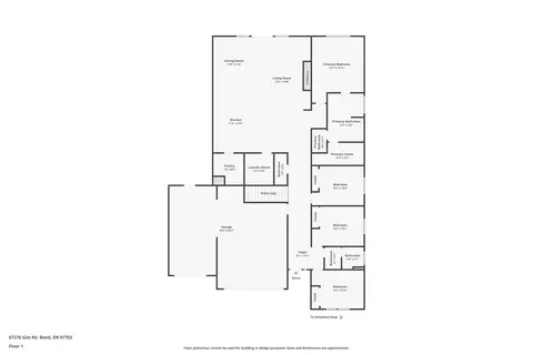 Floorplan - 67276 Gist Rd, Bend, OR 97703 photo 2 of 5