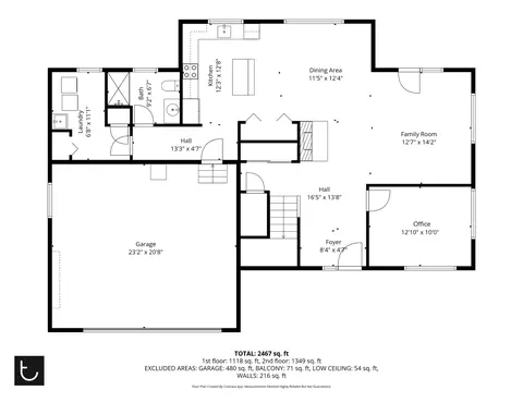 Floorplan - 14450 Mountain View Loop, Sisters, OR 97759 photo 1 of 4