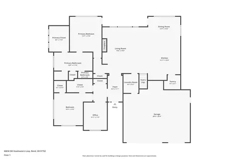 Floorplan - 60836 SW Headwaters Loop, Bend, OR 97702 photo 2 of 6