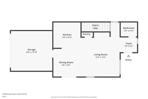 Floorplan - 20760 NE Smoke Stack Ln, Bend, OR 97701 photo 1 of 6