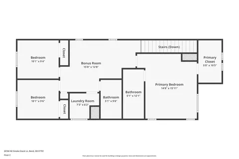 Floorplan - 20760 NE Smoke Stack Ln, Bend, OR 97701 photo 2 of 6