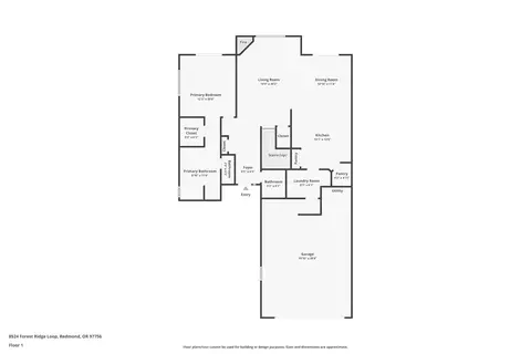 Floorplan - 8524 Forest Ridge Loop, Redmond, OR 97756 photo 1 of 3