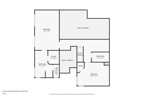 Floorplan - 8524 Forest Ridge Loop, Redmond, OR 97756 photo 2 of 3