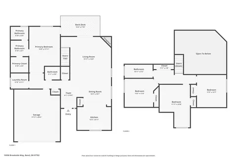 Floorplan - 19550 Brookside Way, Bend, OR 97702 photo 1 of 1