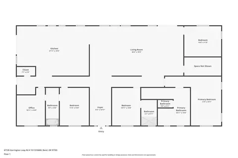 Floorplan - 67135 Harrington Loop Rd, Bend, OR 97703 photo 2 of 2