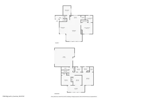 Floorplan - 17822 Big Leaf Ln, Sunriver, OR 97707 photo 3 of 3