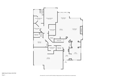 Floorplan - 60885 Oasis Pl, Bend, OR 97702 photo 2 of 3