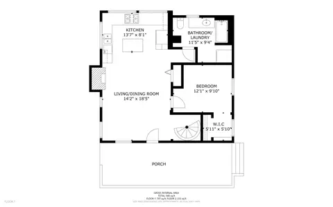 Floorplan - 11677 Highway 238, Applegate, OR 97530 photo 1 of 7