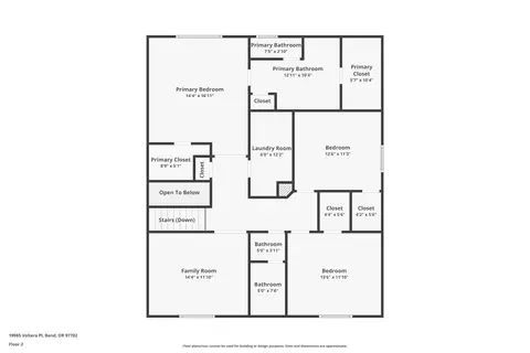 Floorplan - 19985 Voltera Pl, Bend, OR 97702 photo 2 of 3