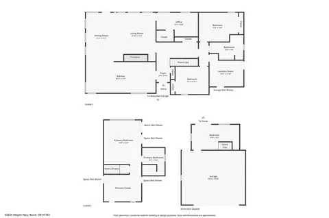 Floorplan - 65025 Wapiti Way, Bend, OR 97703 photo 1 of 3