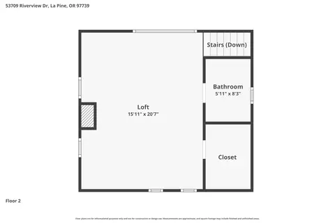 Floorplan - 53709 Riverview Dr, La Pine, OR 97739 photo 2 of 2