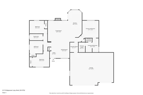 Floorplan - 61173 Ridgewater Loop, Bend, OR 97702 photo 1 of 2