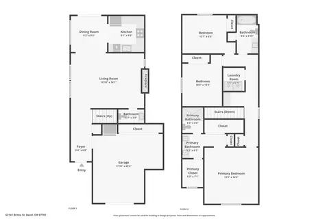 Floorplan - 63141 Britta St, Bend, OR 97703 photo 1 of 2