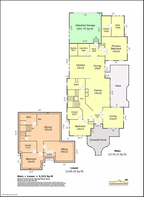 Floorplan - 2322 NW High Lakes Loop, Bend, OR 97703 photo 1 of 1