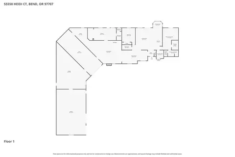 Floorplan - 55550 Heidi Ct, Bend, OR 97707 photo 1 of 1