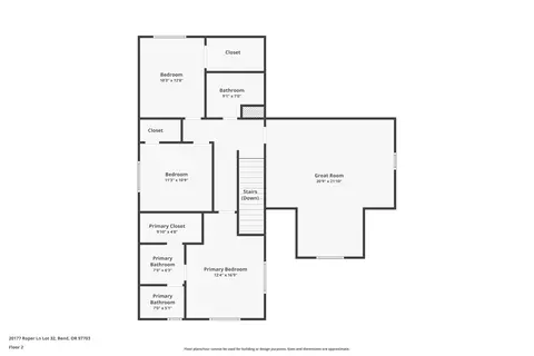 Floorplan - 20177 NW Roper Ln, Bend, OR 97703 photo 5 of 6