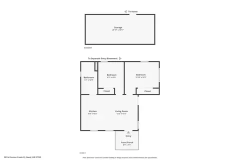 Floorplan - 20134 Carson Creek Ct, Bend, OR 97702 photo 2 of 2