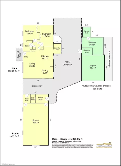 Floorplan - 51448 Cedar Rd, La Pine, OR 97739 photo 1 of 1