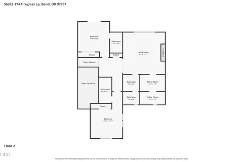 Floorplan - 56322 Fireglass Loop #174, Bend, OR 97707 photo 3 of 3