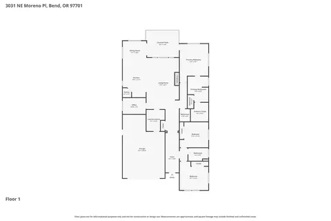 Floorplan - 3031 NE Moreno Pl, Bend, OR 97701 photo 1 of 1