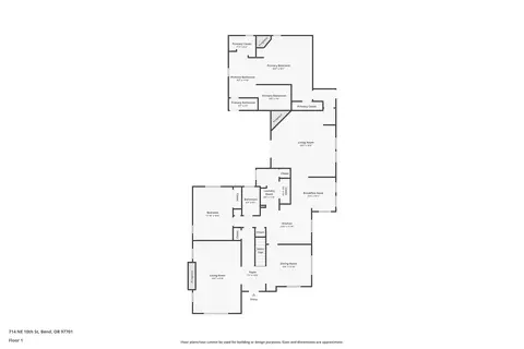 Floorplan - 714 NE 10th St, Bend, OR 97701 photo 1 of 5