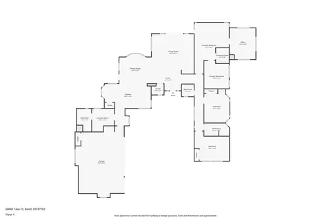 Floorplan - 60645 Taos, Bend, OR 97702 photo 2 of 2