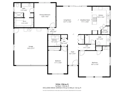 Floorplan - 1008 Azure Way, Eagle Point, OR 97524 photo 1 of 2