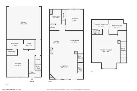 Floorplan - 20520 NEmpire Ave, Bend, OR 97701 photo 1 of 1