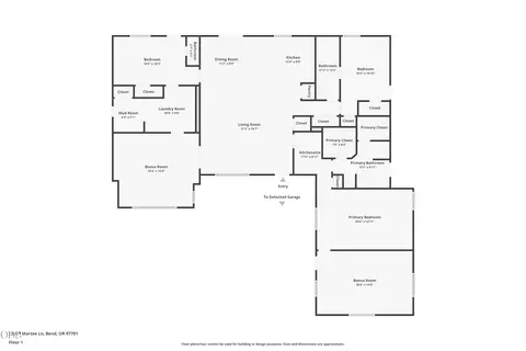 Floorplan - 22539 Martee Ln, Bend, OR 97701 photo 1 of 2