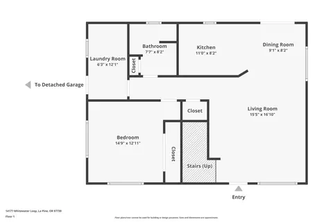 Floorplan - 14177 Whitewater Loop, La Pine, OR 97739 photo 5 of 8