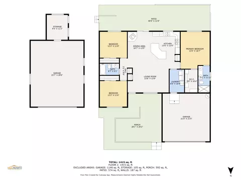 Floorplan - 14866 Bluegrass Loop, Sisters, OR 97759 photo 1 of 1