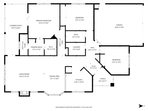 Floorplan - 96 Mountain View Dr, Phoenix, OR 97535 photo 1 of 1