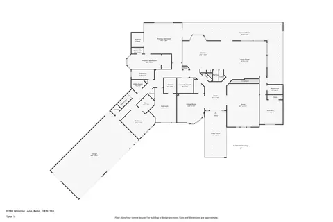 Floorplan - 20180 Winston Loop, Bend, OR 97703 photo 1 of 4