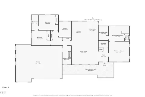 Floorplan - 63330 South Rd, Bend, OR 97703 photo 1 of 3