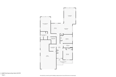 Floorplan - 16802 Pony Express Way, Bend, OR 97707 photo 1 of 1