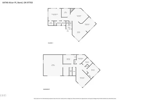 Floorplan - 64740 Alcor Pl, Bend, OR 97703 photo 3 of 3
