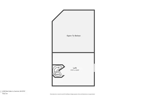 Floorplan - 17901 Red Cedar Ln, Sunriver, OR 97707 photo 4 of 4
