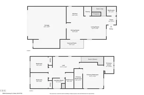 Floorplan - 20844 Gateway Dr, Bend, OR 97702 photo 1 of 1