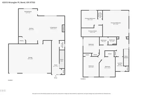 Floorplan - 63315 Wrangler Pl, Bend, OR 97703 photo 1 of 3