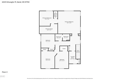 Floorplan - 63315 Wrangler Pl, Bend, OR 97703 photo 3 of 3