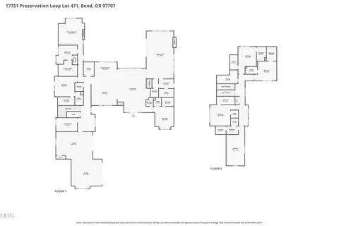 Floorplan - 17751 Preservation Loop #LOT 471, Bend, OR 97707 photo 1 of 1
