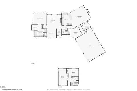 Floorplan - 3465 NW Conrad Dr, Bend, OR 97703 photo 1 of 1