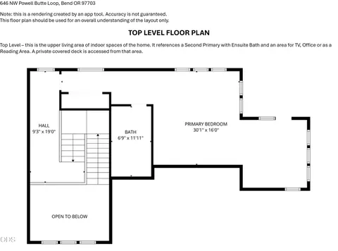 Floorplan - 646 NW Powell Butte Loop, Bend, OR 97703 photo 2 of 3