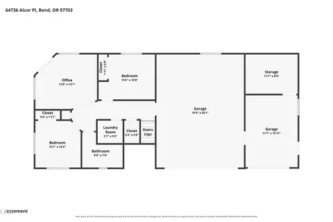 Floorplan - 64736 Alcor Pl, Bend, OR 97703 photo 2 of 3