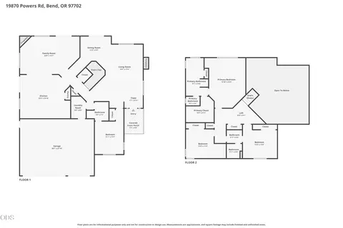Floorplan - 19870 Powers Rd, Bend, OR 97702 photo 1 of 1