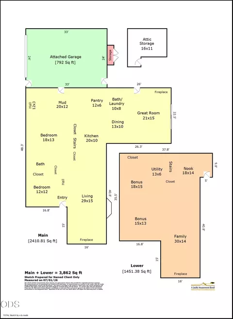 Floorplan - 65995 93rd St, Bend, OR 97703 photo 1 of 1
