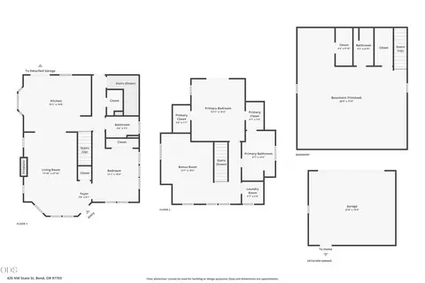 Floorplan - 425 NW State St, Bend, OR 97703 photo 4 of 5