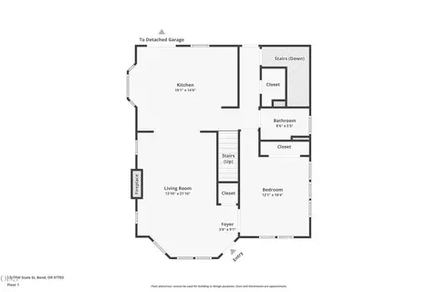 Floorplan - 425 NW State St, Bend, OR 97703 photo 2 of 5