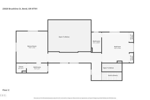 Floorplan - 23020 Brushline Ct, Bend, OR 97701 photo 3 of 3